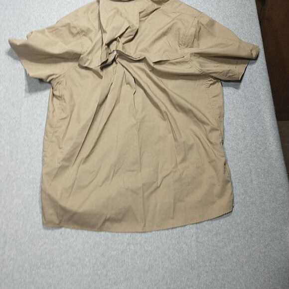 Field and Stream Tan Vented Fishing Short Sleeve Button Up Shirt Men’s XX Large - Picture 5 of 9